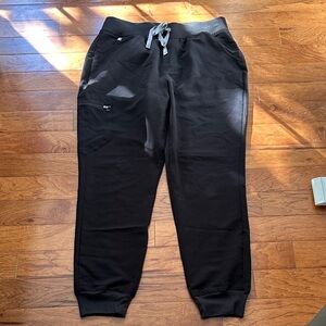 Black Zamora™ High Waisted - Jogger Scrub Pants